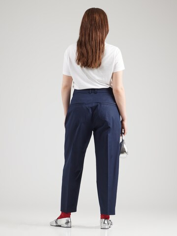 Tommy Hilfiger Curve Slim fit Pleated Pants in Blue