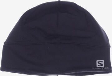 SALOMON Hat & Cap in One size in Black: front
