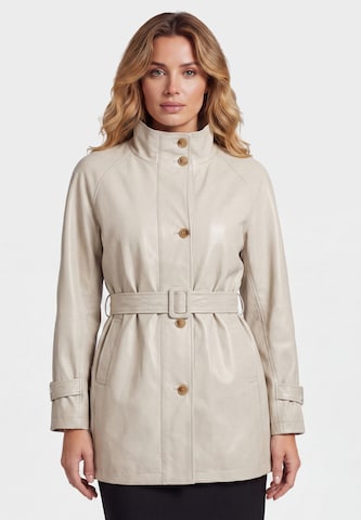 usha BLACK LABEL Tussenjas in Beige: voorkant