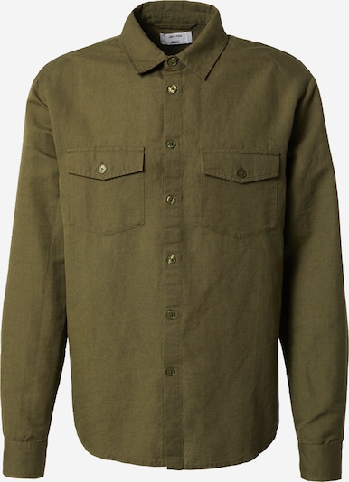 DAN FOX APPAREL Button Up Shirt 'Lio' in Khaki, Item view