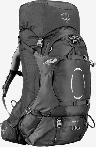 Osprey Trekkingrucksack 'Ariel 65' in Schwarz: predná strana