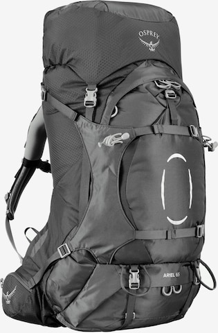 Osprey Sports Backpack 'Ariel 65' in Black: front