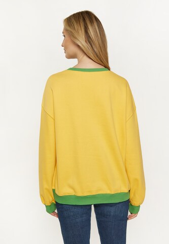 usha BLUE LABEL - Sweatshirt em amarelo