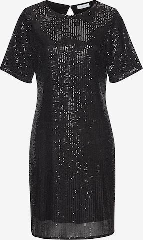 LASCANA Kleid in Schwarz: Vorderseite