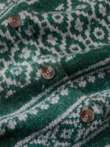 Seasalt Cornwall Gebreid vest 'Castwork' in Groen
