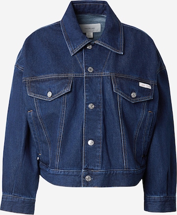 Calvin Klein Jeans Välikausitakki värissä sininen: etupuoli