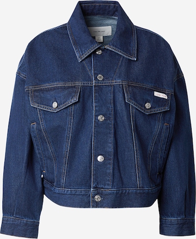 Demisezoninė striukė iš Calvin Klein Jeans, spalva – tamsiai (džinso) mėlyna, Prekių apžvalga