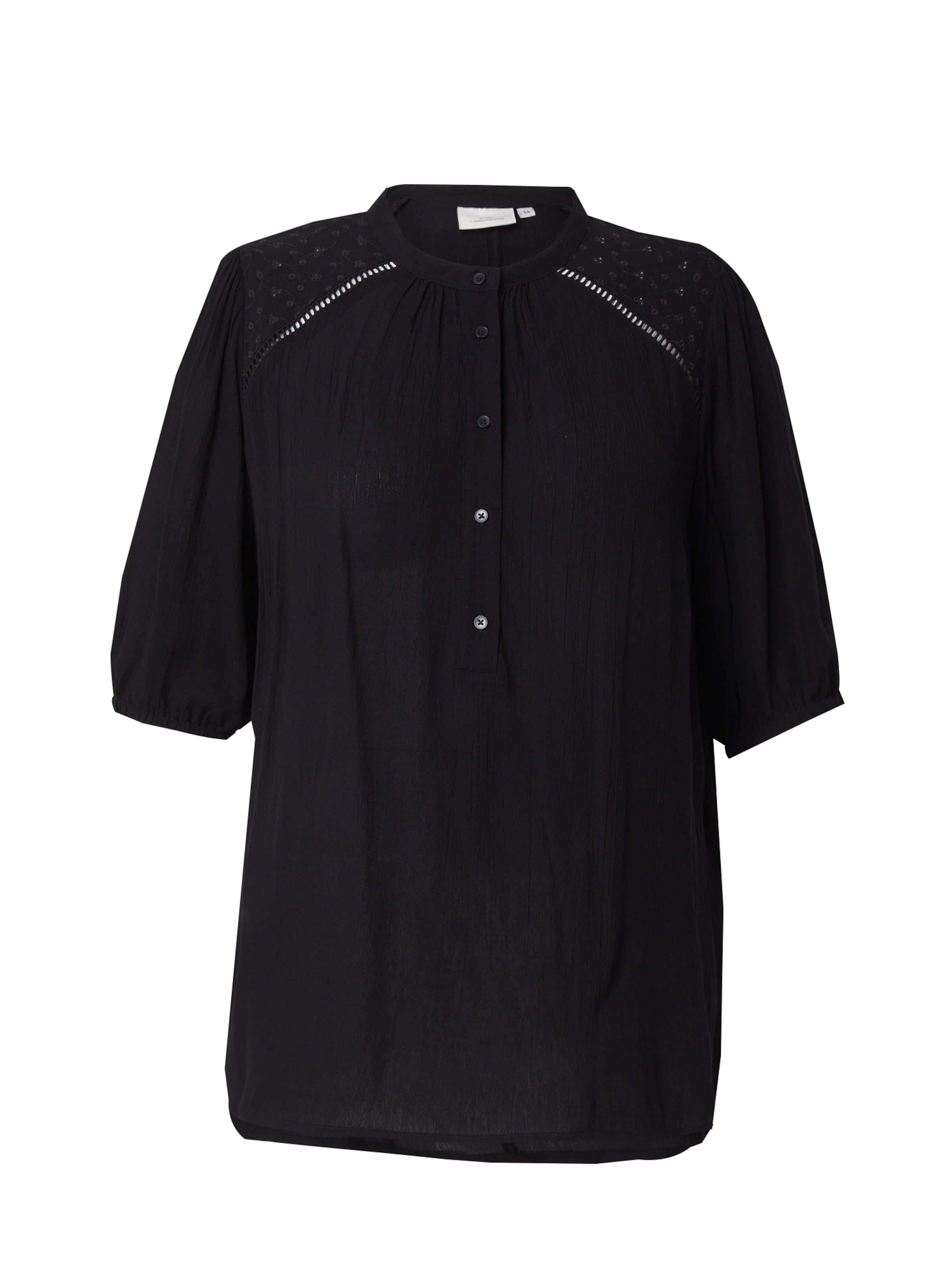 Chemisier 'CARAdzo' ONLY Carmakoma en noir : devant