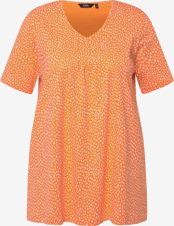 Ulla Popken Shirt in Oranje: voorkant