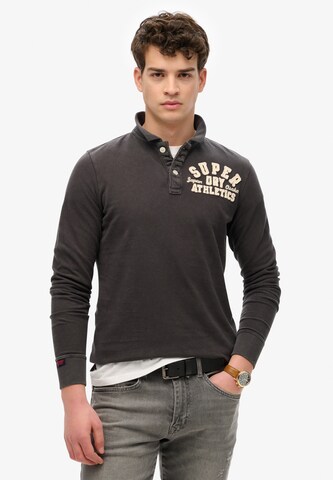 T-Shirt Superdry en noir : devant