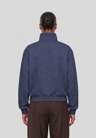 Urban Classics Sweatshirt in Blauw: terug