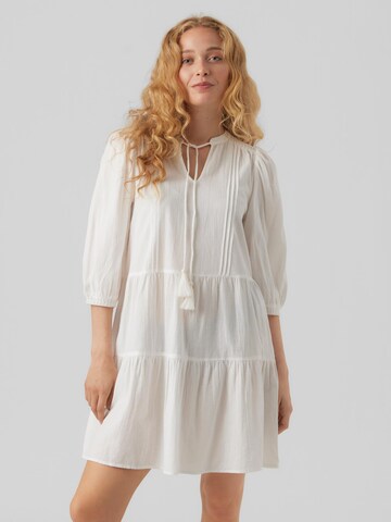 Abito camicia 'VMPretty' di VERO MODA in bianco: frontale