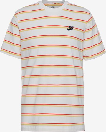 Tricou 'Club' de la Nike Sportswear pe alb: față