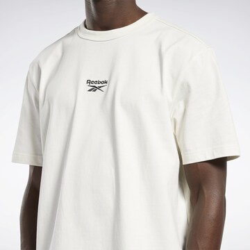 Reebok T-Shirt 'Vector' in Weiß