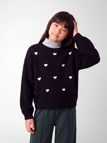 NAME IT - Jersey en negro: frente