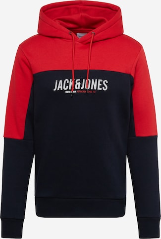 JACK & JONES Sweatshirt 'Dan' in Red: front