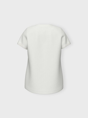 NAME IT - Camisola 'VIX' em branco