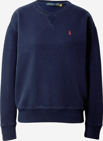 Polo Ralph Lauren Sweatshirt in Blauw: voorkant