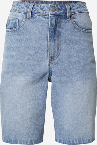 ABOUT YOU x Laura Giurcanu Slim fit Jeans 'Viola' in Blue: front