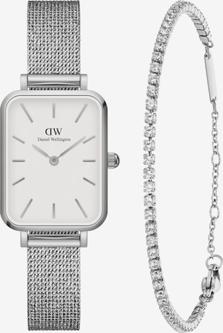 Parure de bijoux Daniel Wellington en argent : devant
