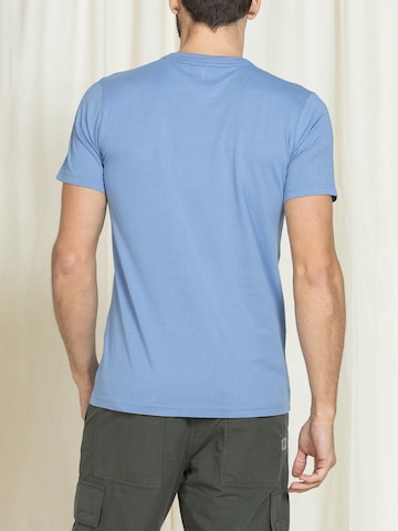 Carrera Jeans Shirt 'Replica Patch'‌‌ in Blau