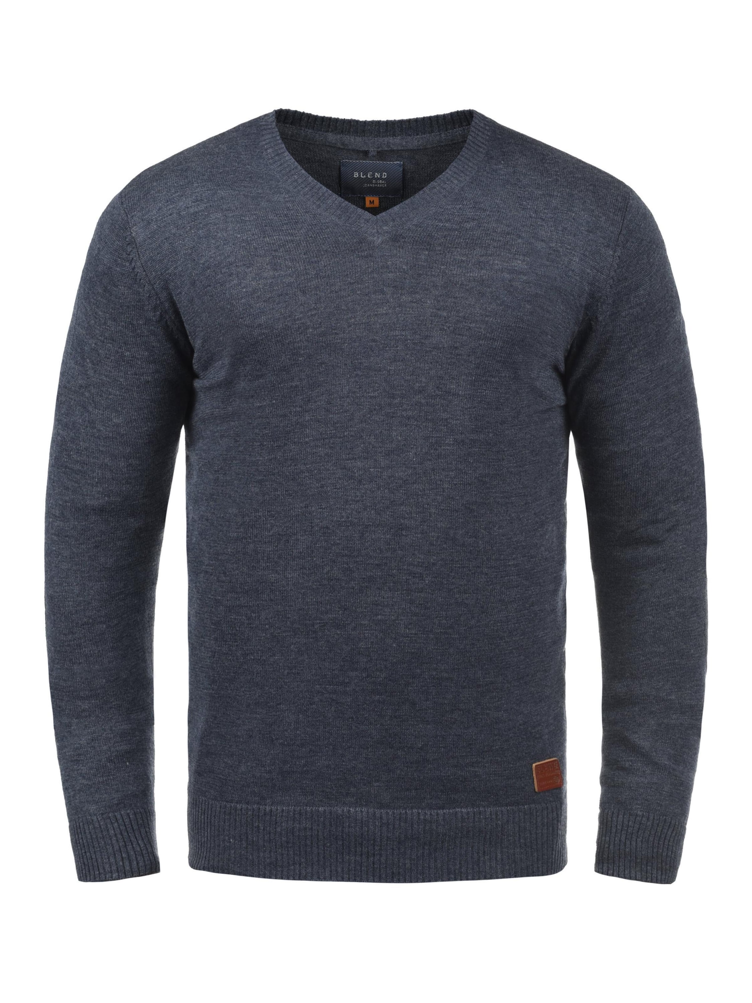 BLEND Pullover 'Lasse' in Blau: Vorderseite
