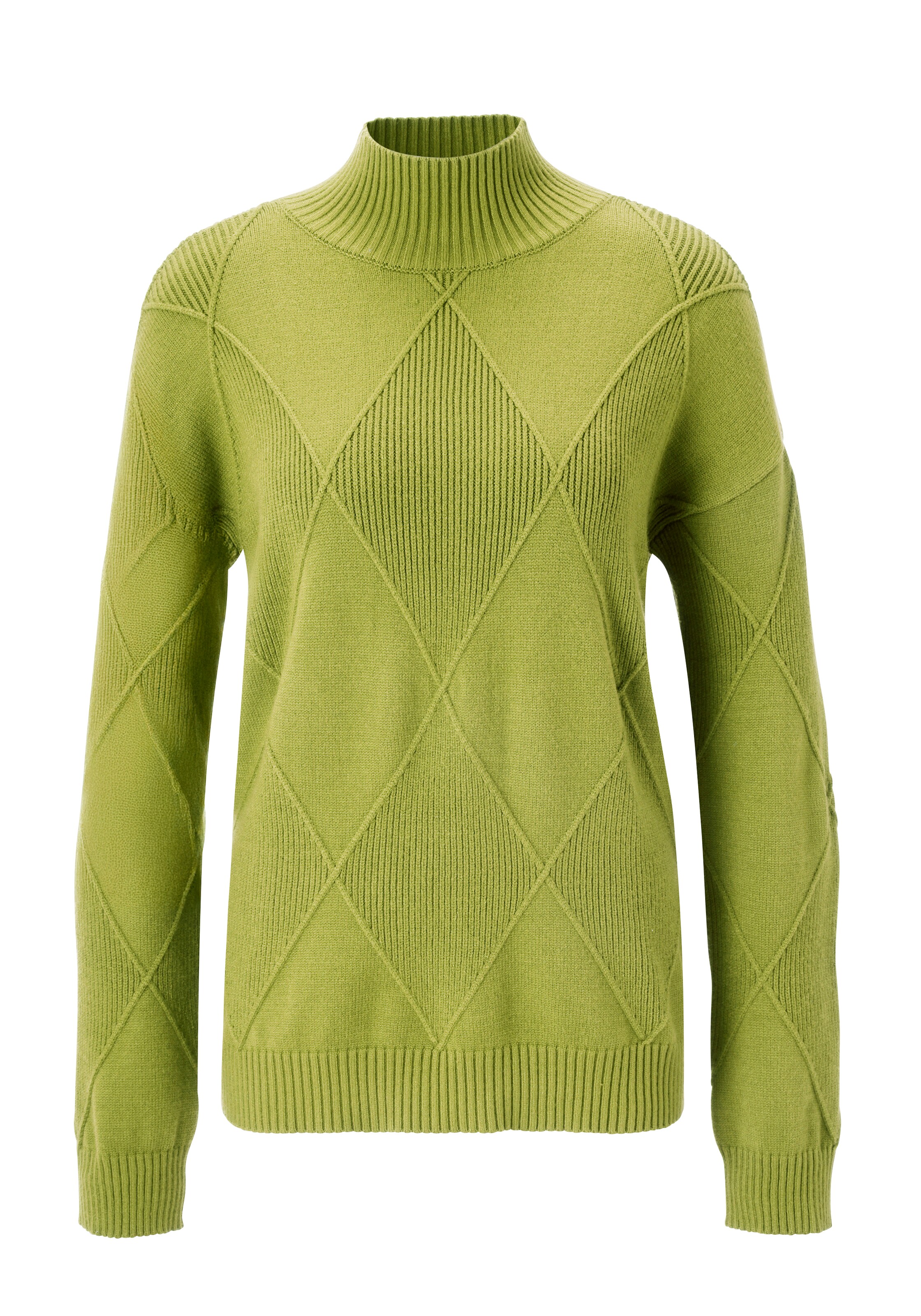 Aniston CASUAL Pullover in Grün: Vorderseite
