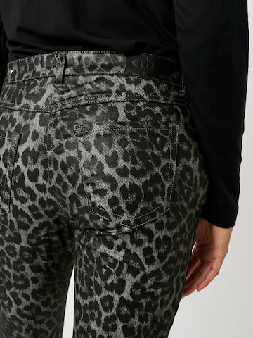 TONI Slimfit Broek in Grijs
