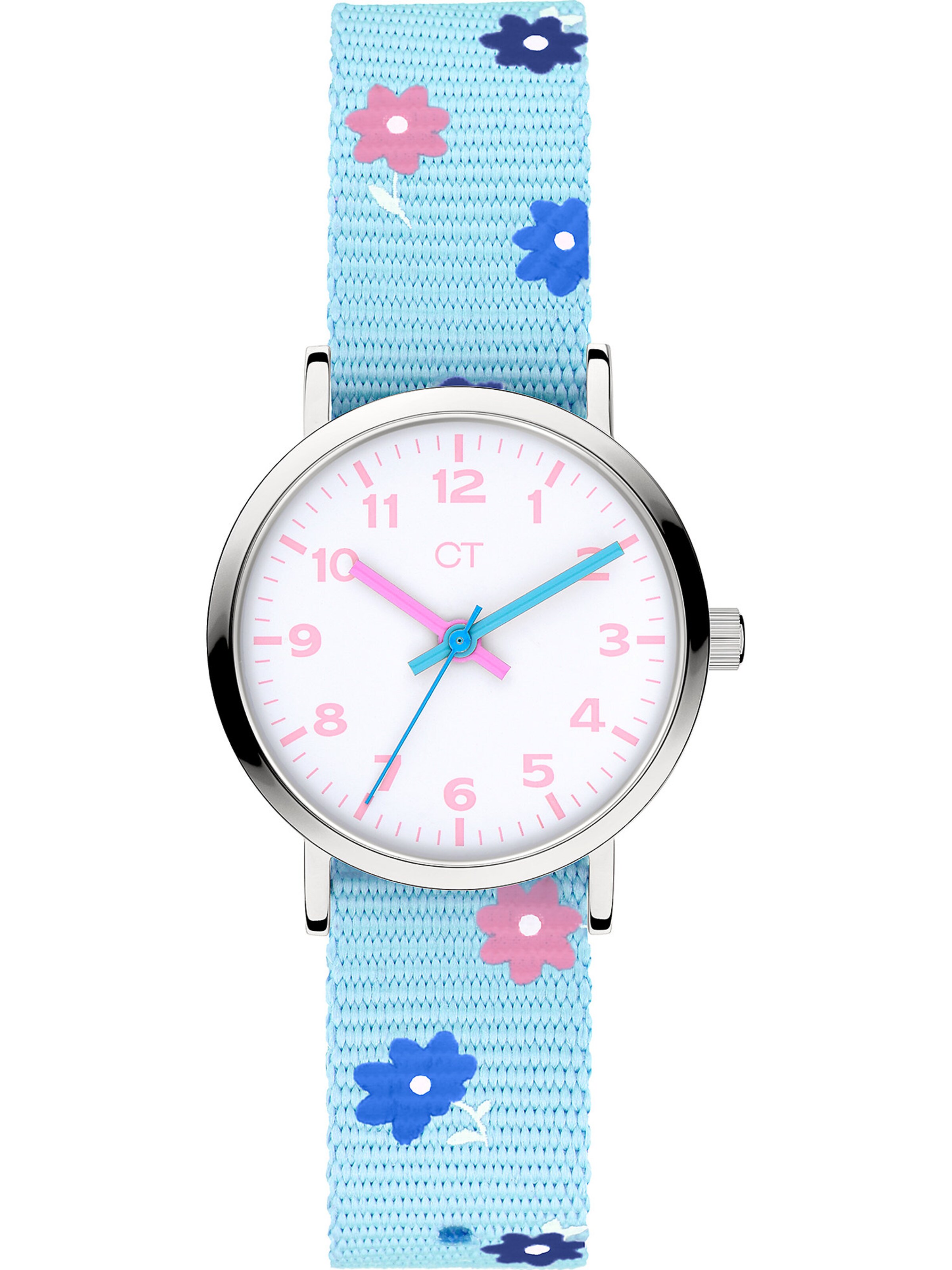 Cool Time Watch in Blue: front