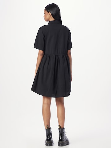 Robe-chemise KnowledgeCotton Apparel en noir