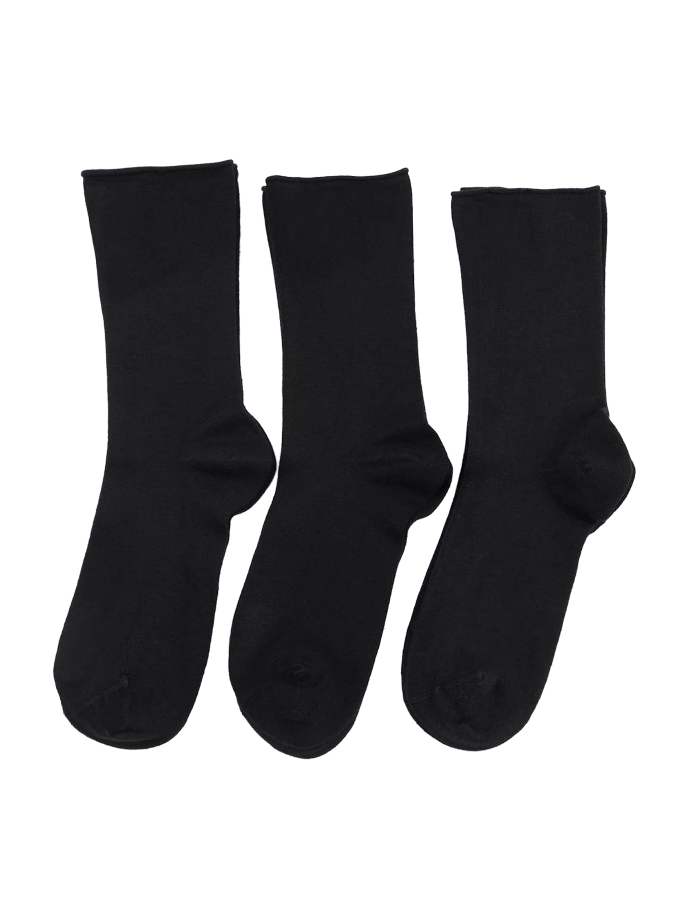 Trendyol - Calcetines en negro: frente