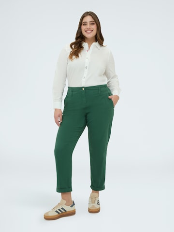 Fiorella Rubino Regular Broek in Groen