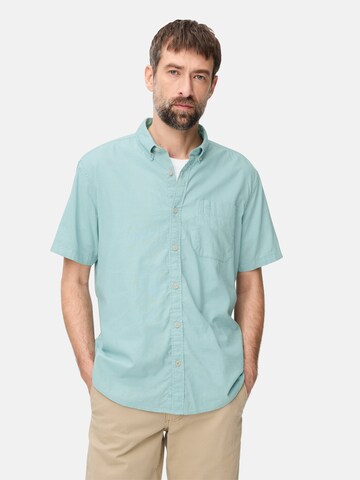 CAMEL ACTIVE Regular fit Button Up Shirt in Green: front