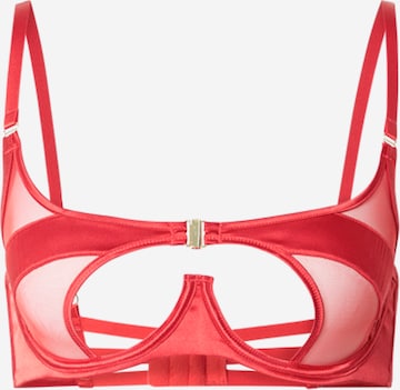 Hunkemöller Bustier Rintaliivi 'Vienna' värissä punainen: etupuoli