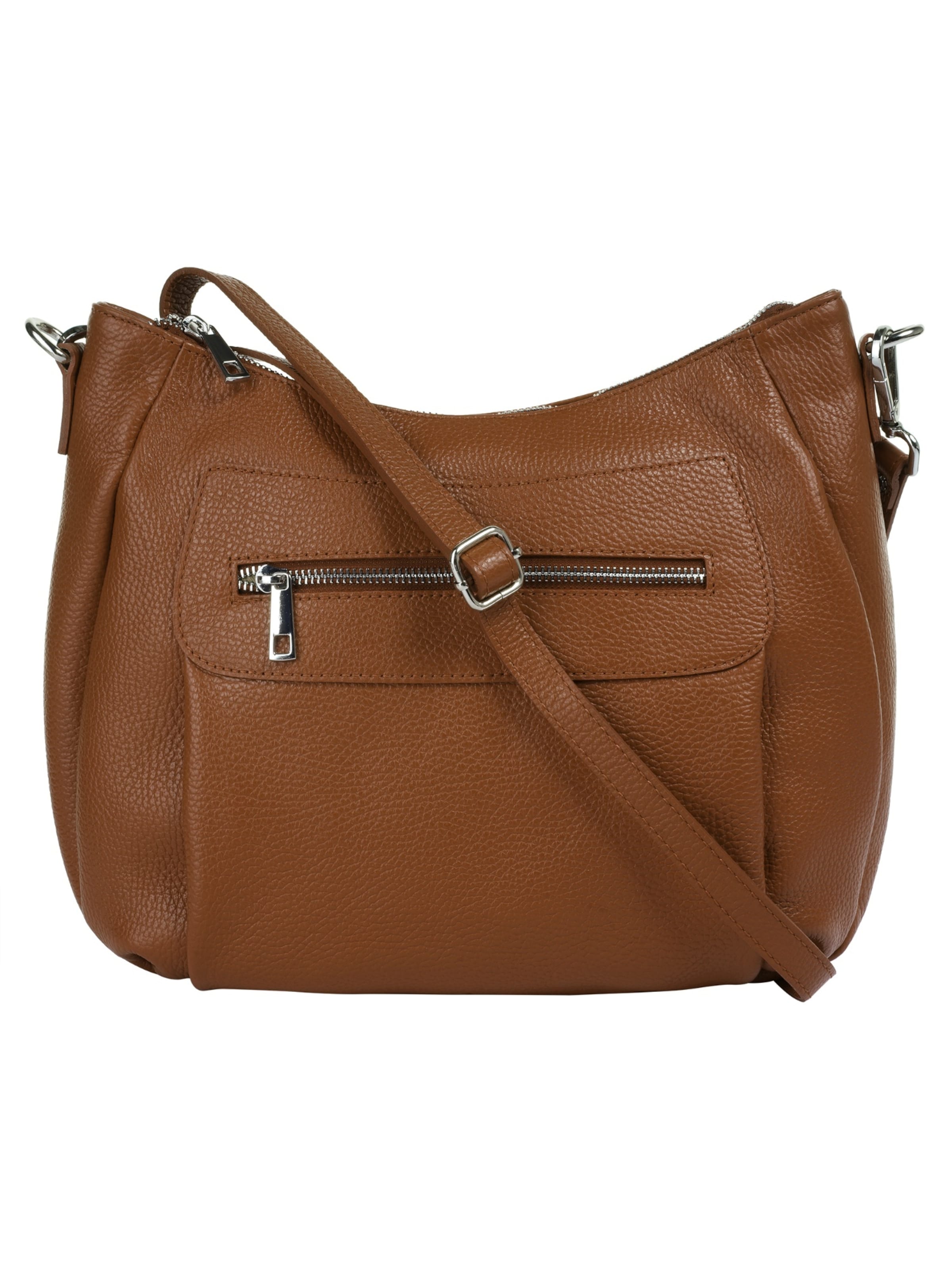 Sac à bandoulière Samantha Look en marron : devant