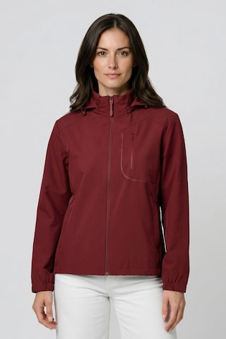 alife & kickin Between-Season Jacket 'Tove' in Red: front