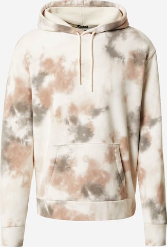 Sweat-shirt HOLLISTER en beige : devant