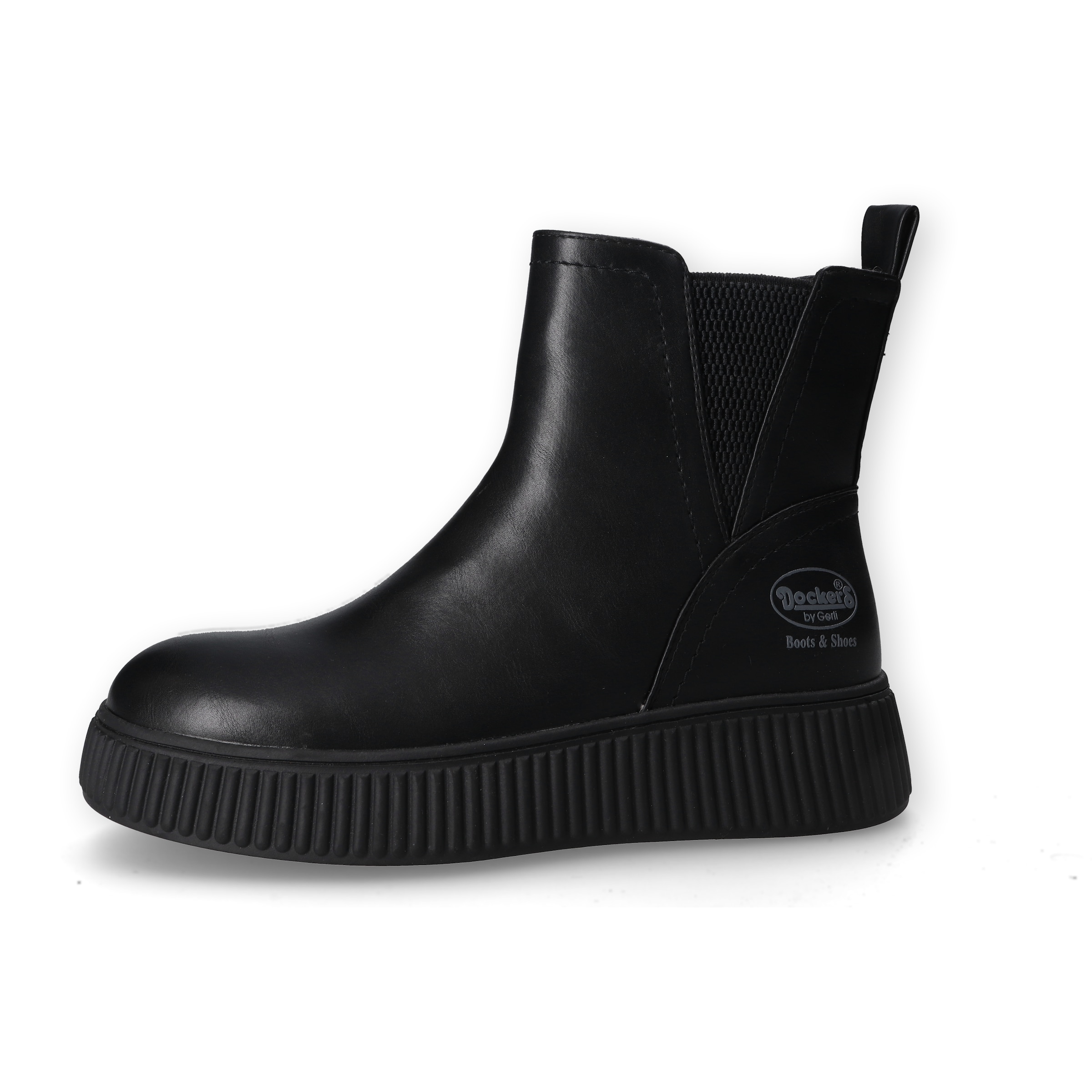 Dockers by Gerli Stiefelette in Schwarz: Vorderseite