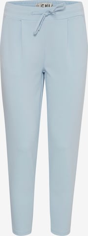 ICHI Slimfit Hose 'KATE' in Blau: predná strana