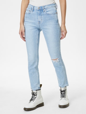 Coupe slim Jean GAP en bleu : devant