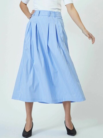 Gonna 'Mica' di co'couture in blu: frontale