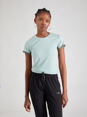 CMP Performance shirt in Green: front