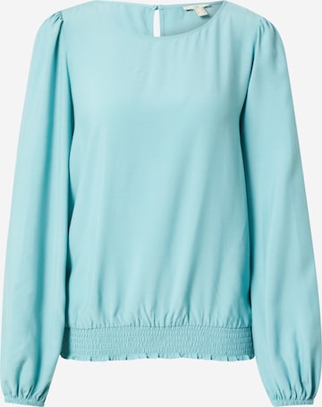 EDC BY ESPRIT Blouse in Blue: front