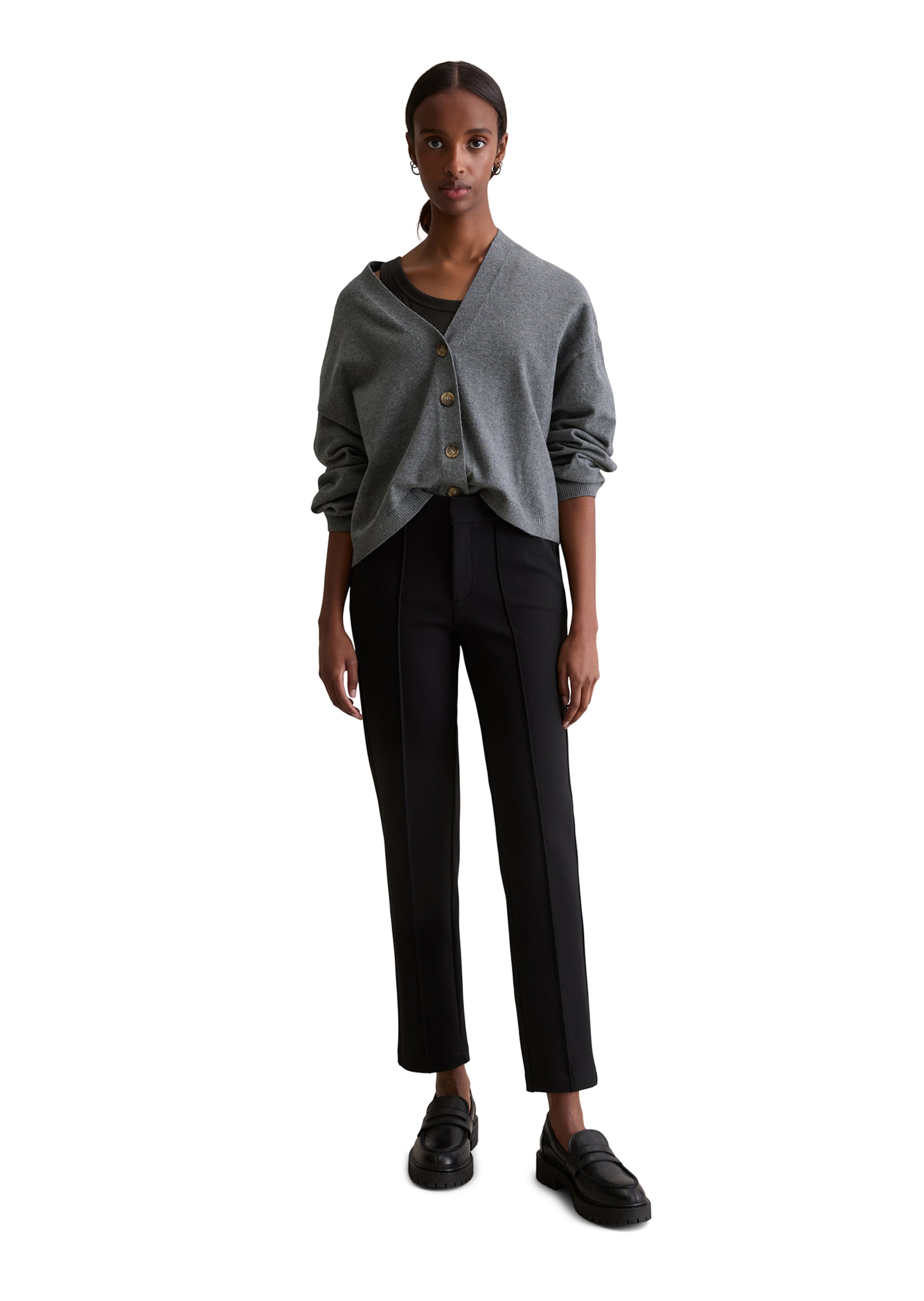 Marc O'Polo DENIM Strickjacke in Grau