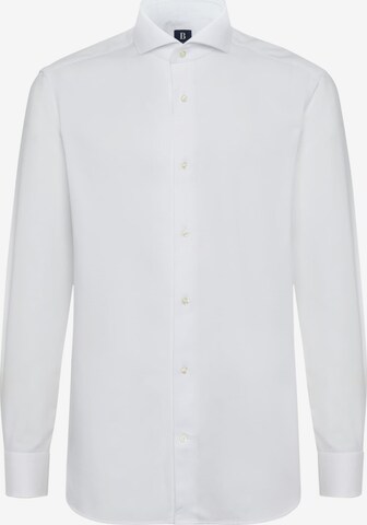 Boggi Milano Regular fit Business Shirt 'Napoli' in White: front