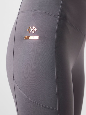 Tommy Life Skinny Legíny 'Gamaschen' – šedá