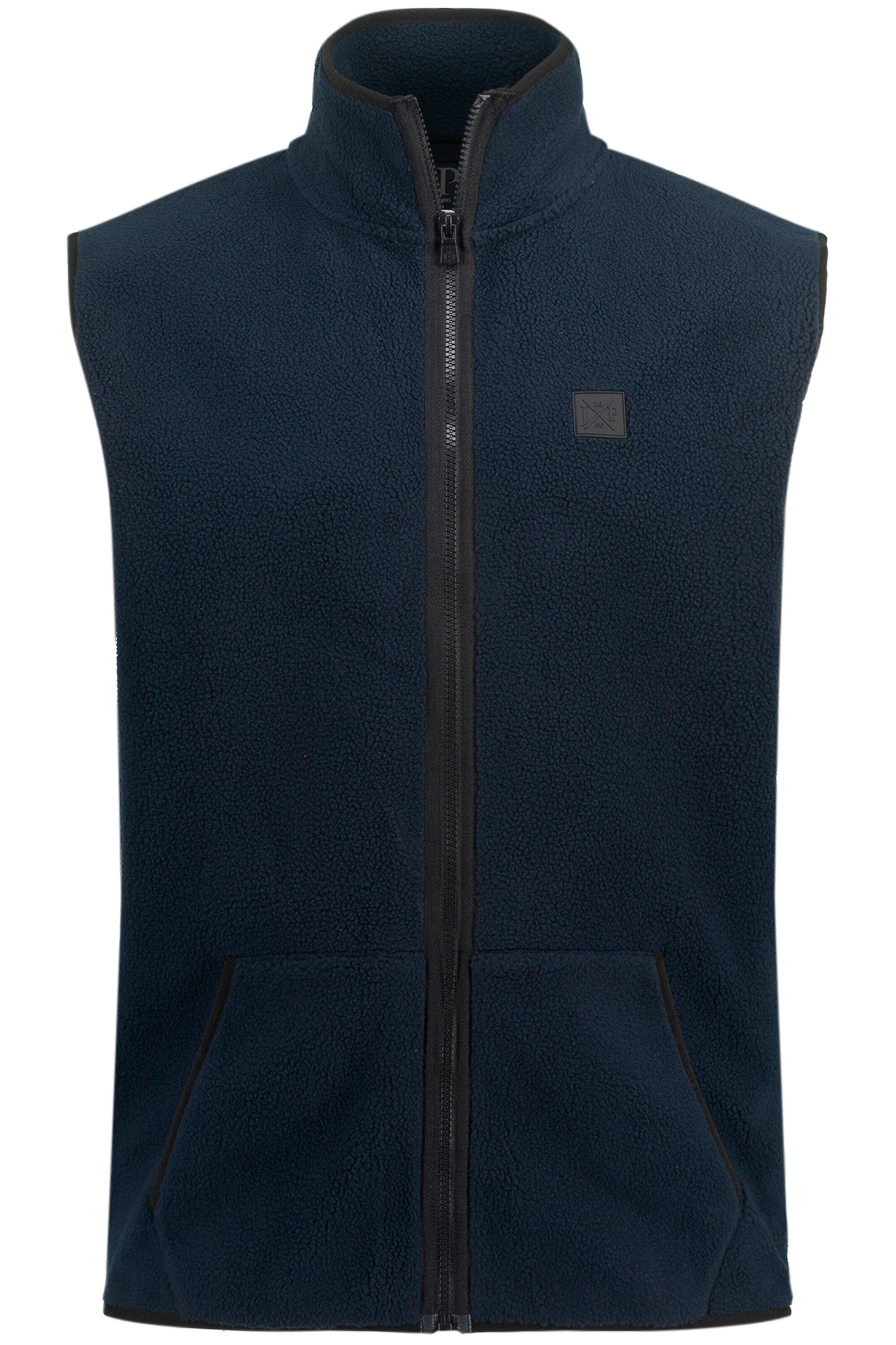 JP1880 Bodywarmer in Blauw: voorkant
