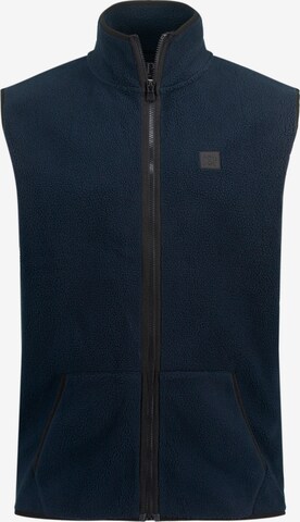 Gilet JP1880 en bleu : devant