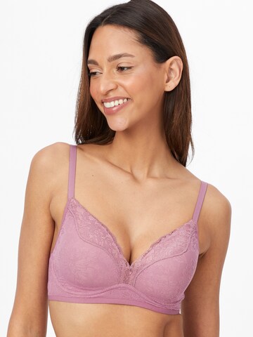 TRIUMPH Bustier BH in Lila: predná strana