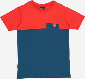T-Shirt fonctionnel 'Bergen' TROLLKIDS en bleu : devant